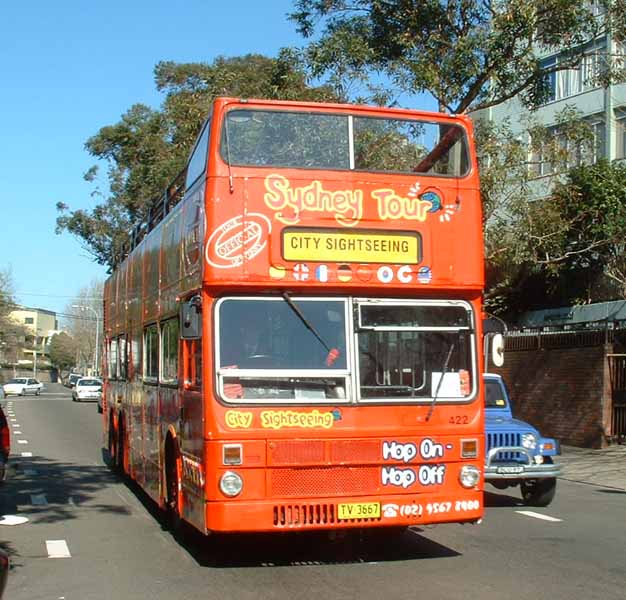 City Sightseeing Sydney Tour MCW Metrobus 422